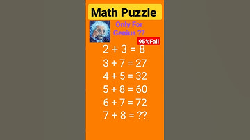 IQ Test ll #mathpuzzle #puzzle #mathshorts #quiz #maths #mathhack #iqtest  #mathstricks #short
