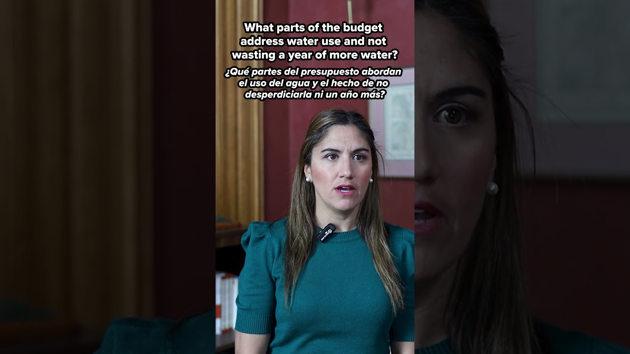 What parts of the SLC budget address water use and not wasting a year of water?