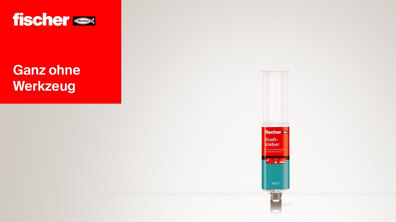 Ganz ohne Werkzeug: Kraftkleber