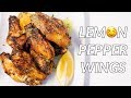 Air Fryer Lemon Pepper Wings | Chef Lorious