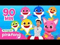 Mix - Divertidas Músicas Infantis | + Completo | Pinkfong, Bebê Tubarão! Canções para Crianças