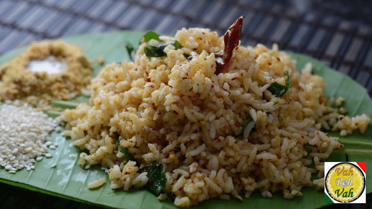 Sesame Seed Rice - Til Rice - By Vahchef @ vahrehvah.com | Vahchef - VahRehVah