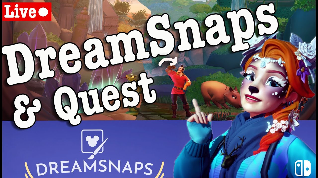 DreamSnaps & Gaston level 10 quest- live voting, results, new challenge Disney Dreamlight Valley