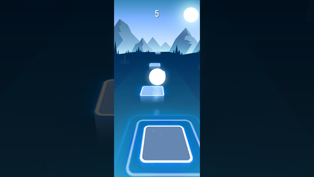Tiles Hop Gameplay level 1. YouTube