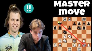 This move by Carlsen swapped the complete game | Keymer vs Carlsen | Superbet Poland Blitz 2024