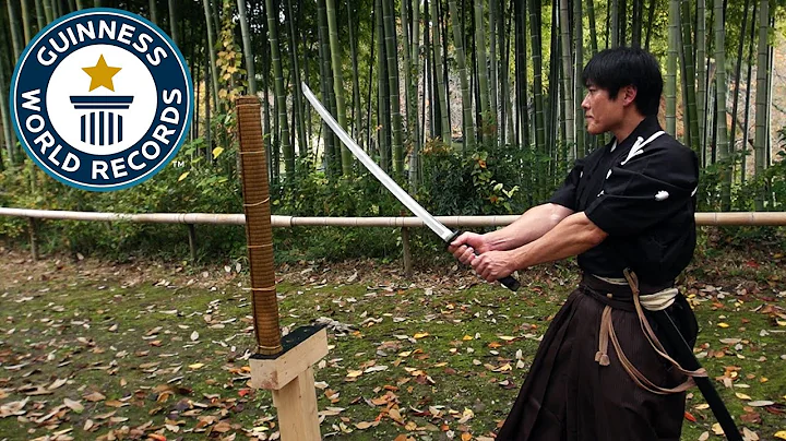 Martial Arts Master Attempts Katana World Record - Guinness World Records - DayDayNews