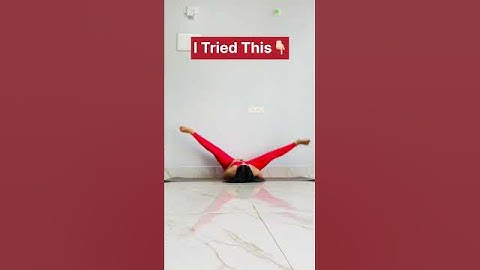 How To Do A Middle Split #flexibleyogis #trendingshorts #shorts
