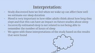 Bio 105 Research Paper Presentation