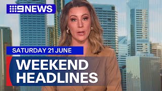 Israel-Iran war stretches into a second week; Tributes for dad killed in crash | 9 News Australia