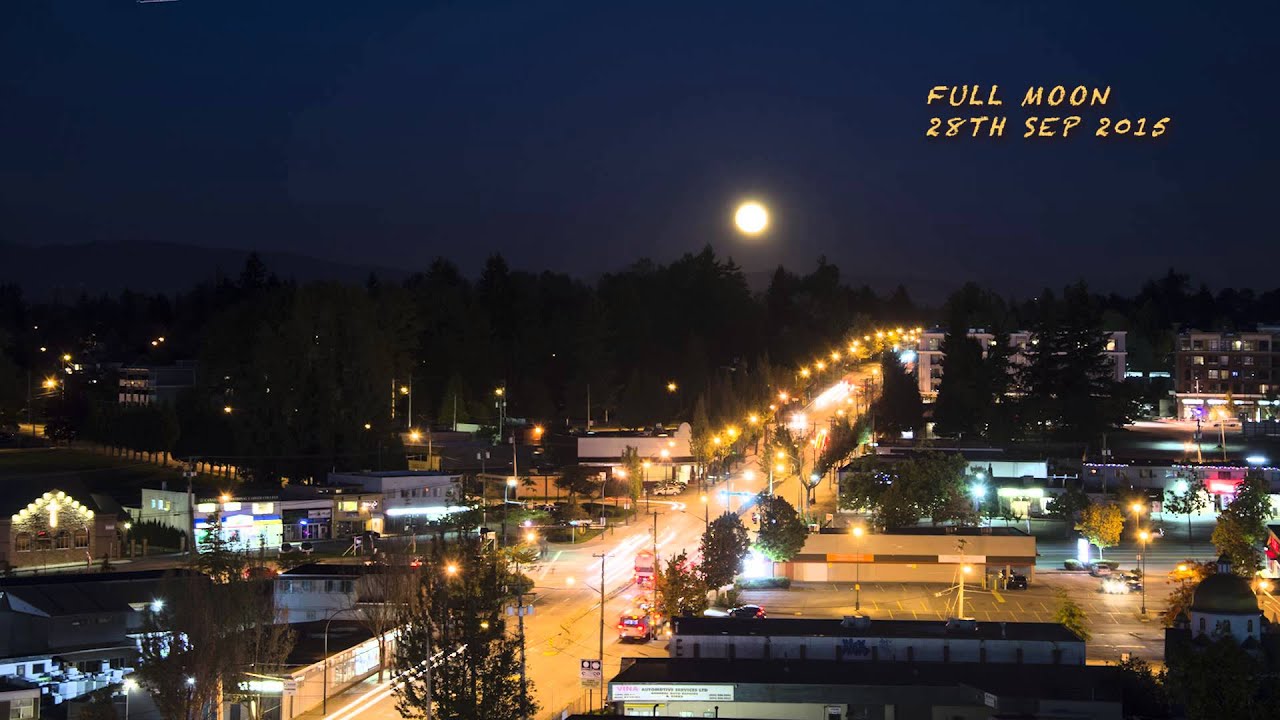 Super Blood Moon - Total Lunar Eclipse - YouTube