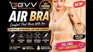 GVV Air Bra 💖 Ultra Soft Wireless Comfort Bra