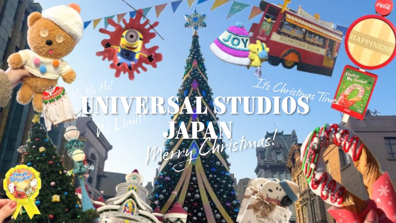 大興奮】ユニバのクリスマス🎄最高のクリスマス気分になれるUSJ