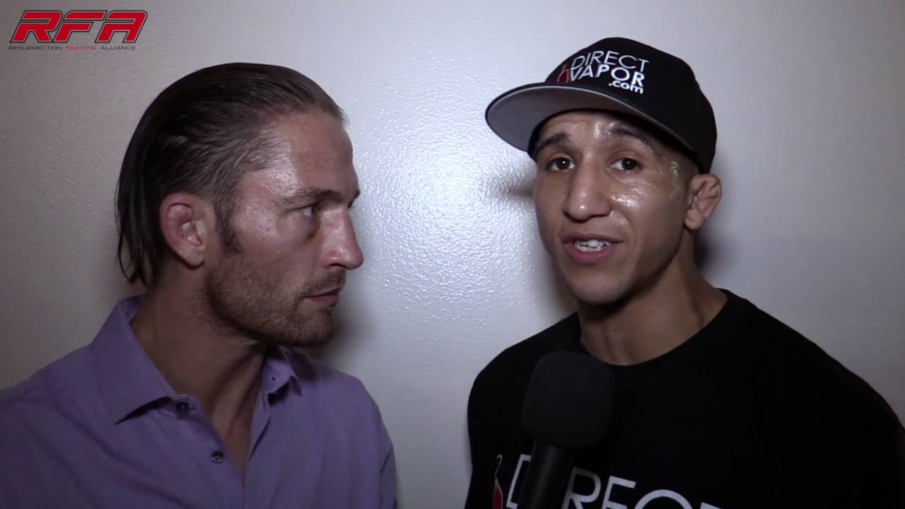 Albert Morales: Post-Fight Interview (RFA 38)
