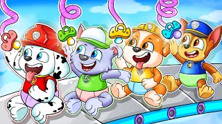 Brewing Cute Baby & Pregnant Factory! - Paw Patrol Ultimate Rescue - Rainbow Friends 3