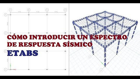 Cómo aplicar cargas sísmicas en ETABS | Espectro de Respuesta en ETABS