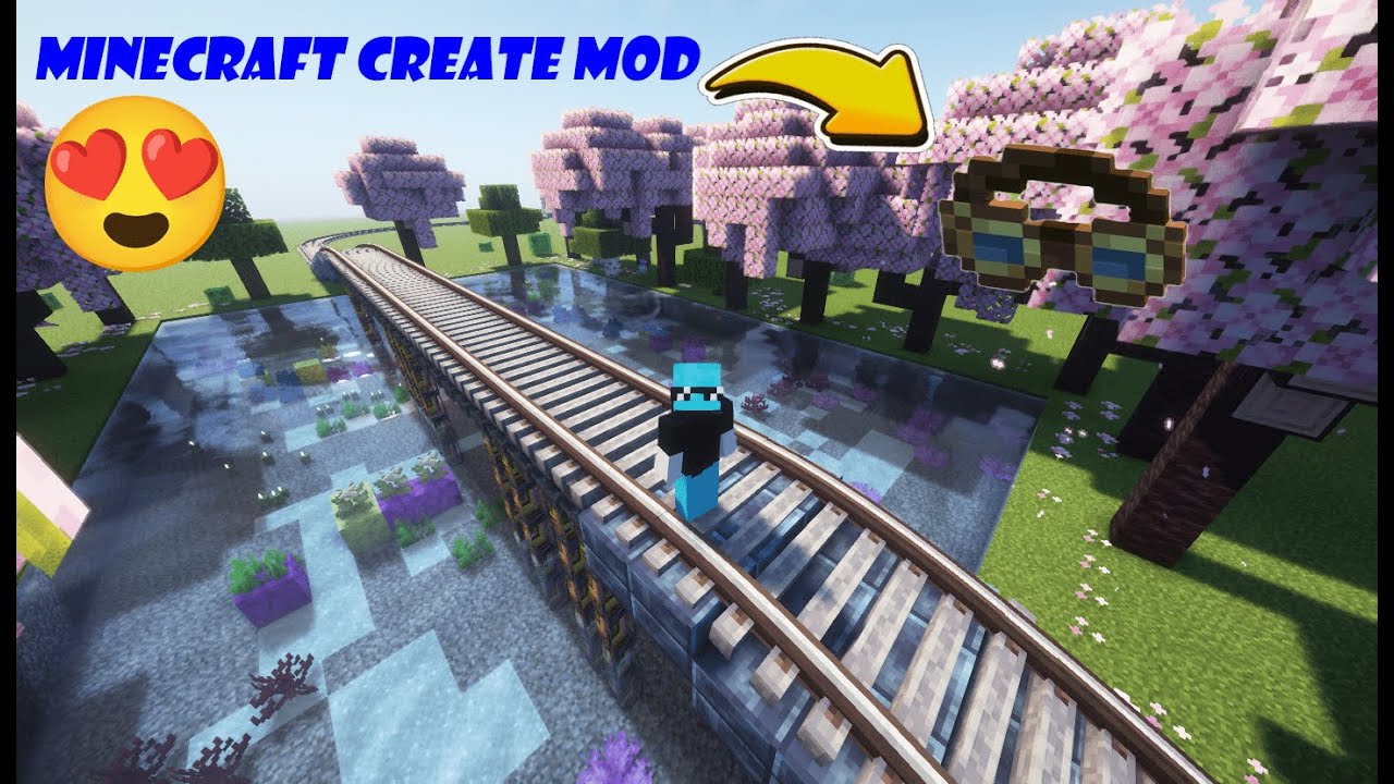 I PLAYED CREATE MOD IN MINECRAFT BUT!! - YouTube
