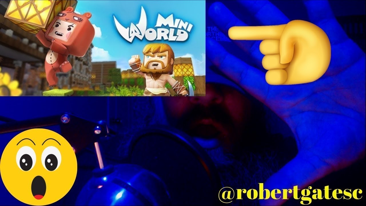 LIVE NOW (English): RobertGatesC Mini World: Block Art Gameplay - Talk and Game Stream