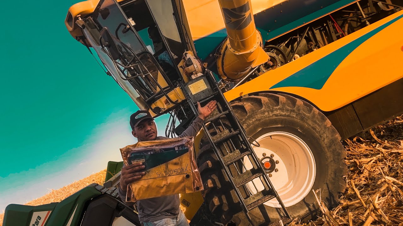 COMO OPERAR UMA COLHEITADEIRA DO ZERO *tc 5090*