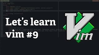 Famous Screencast #28: Let's learn vim #9 - Customize your vim Wealth