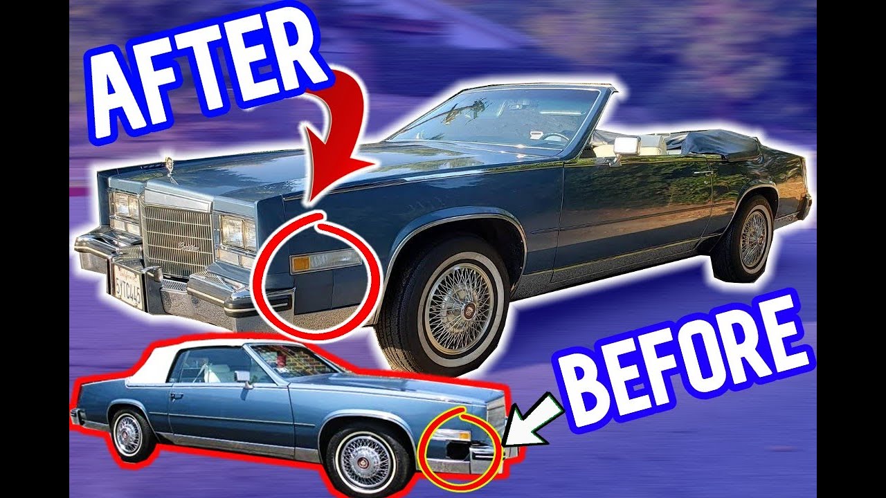 КАК ЗАМЕНИТЬ НАПОЛНИТЕЛИ БАМПЕРА CADILLAC ELDORADO