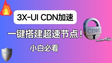 【终极指南】3X-UI + CDN 实战：VPS节点搭建与加速（零基础到高性能完整教程）|自建节点|网络加速|网络安全|小白教程|cloudflare|V2rayN|SSL|HTTPS|VPSnode