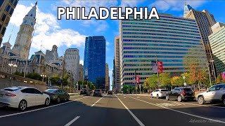 New Jersey to Philadelphia 4K scenic FALL drive | S8 E25