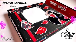 Scrapbook Anime theme | Itachi Uchiha [ Naruto ] Anime theme card ideas handmade gifts | S Crafts