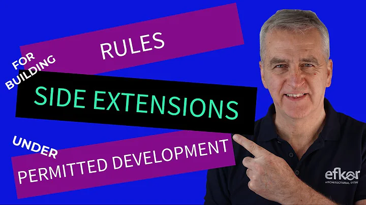 Rules for building Side Extensions using Permitted Development