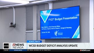Washoe County School District analyzing funding and budget amid deficit