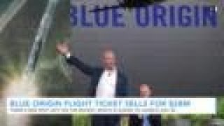 Blue Origin Space Flight Ticket Auctions For $28 Million