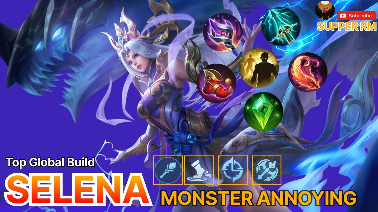MONSTER ANNOYING | SELENA x MID LANE | TOP GLOBAL BUILD