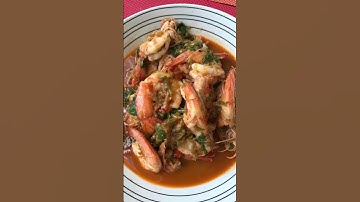 pad kra pao spicy food thai good