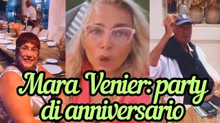 Mara Venier Super Party Di Anniversario In Un Posto Bellissimo Con Nicola Carraro In Puglia