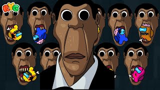 🔴 Live 어몽어스 Game Animation | Obunga, Alphabet Lore, Thomas, Zombies