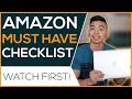 Everything You Need BEFORE Starting Amazon FBA | Watch This First!