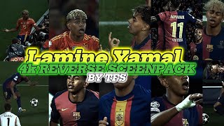 Lamine Yamal Reverse Clips Rare Clips Scenepack 4K