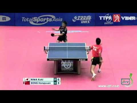 Japan Open 2011: Koki Niwa-Song Hongyuan