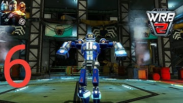 WORLD ROBOT BOXING 2 Walkthrough Gameplay Part 6 - Season 2 Iron Warrior Episode 1 (Android)