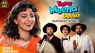 90s Fun  Jukebox   Eena Meena Deeka Hits   Rishi Kapoor Juhi Chawla Vinod Khanna  4k