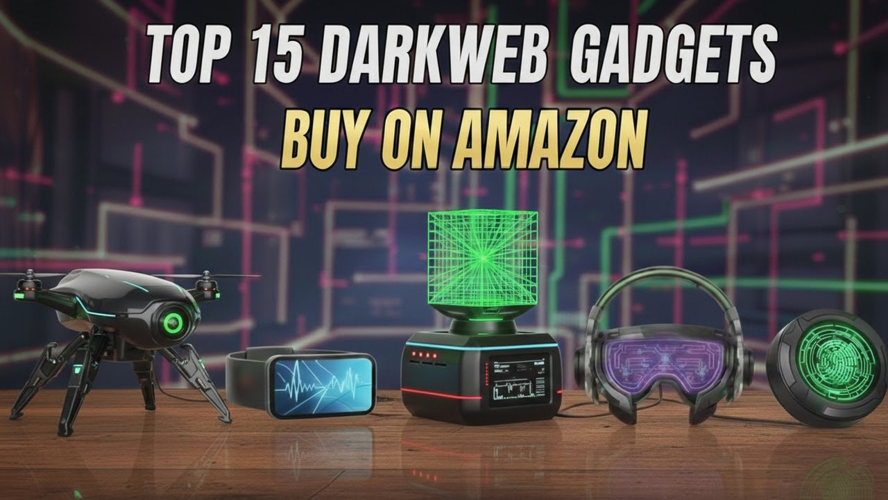15 "DARK WEB" Gadgets You Can Buy On Amazon (No VPN Required!)