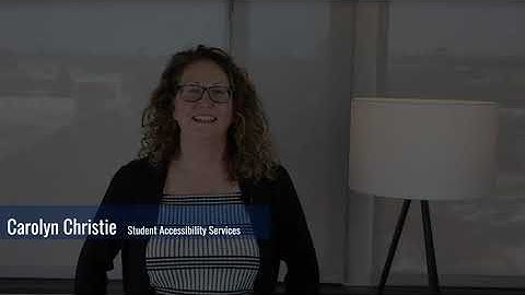 Student Accessibility Services