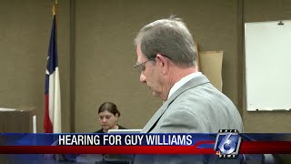 Guy Williams answering charges on two reprimands from State Commission on Judicial Conduct