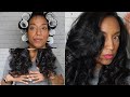 Tension Rollers on my curly HAIR| The struggle was real!