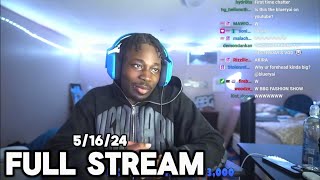 BBG Fashion Show, Reddit, Fortnite w/ Akria - Blueryai VOD 5/16/24