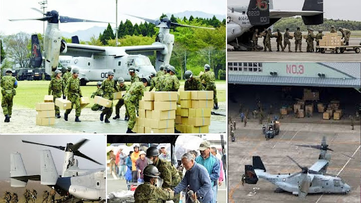 挑戰新聞軍事精華版--日本「熊本強震」美軍魚鷹機加入救災及運送物資 - 天天要聞