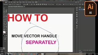 How To Move Vector Handle Separately