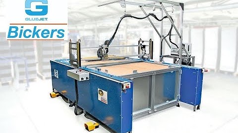 The Bickers XY Glue Plotter Gluejet®: The Ultimate Gluing Solution!