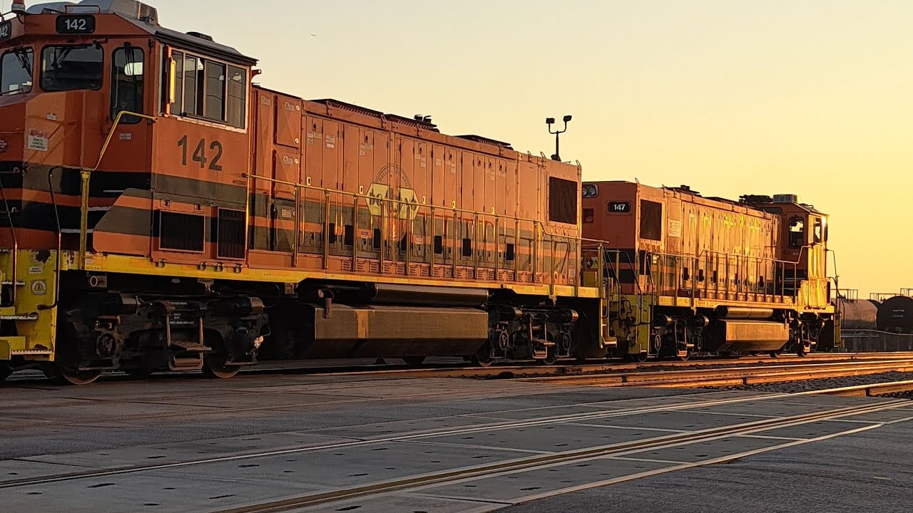 Short TRE And DGNO Railfaning at Mockingbird Yard. (Including Cab Tour!) August 22nd 2024.