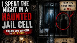 I Spent the Night in a Haunted Jail Cell… (True Horror Story)