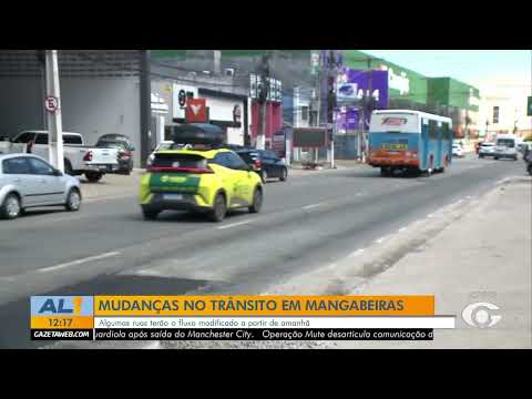 Mudanças no trânsito entram em vigor em Mangabeiras - 22/05/26